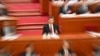 中國領導人習近平在北京人大會堂出席全國人大會議開幕儀式。 （2024年3月4日）