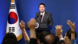 尹錫悅上任100天開記者會：若平壤停止發展核武器 願促成朝美關係正常化