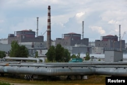 Arhiva - Pogled na nuklearnu elektranu Zaporožje, 4. avgusta 2022.