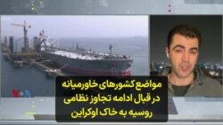 مواضع کشورهای خاورمیانه در قبال ادامه تجاوز نظامی روسیه به خاک اوکراین