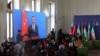 File- Chinese Foreign Minister Wang Yi attends the second meeting of Foreign Ministers of Afghanistan's Neighboring Countries virtually in Tehran, Iran, Oct. 27, 2021.