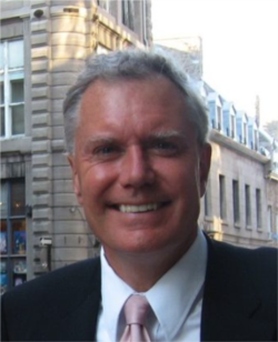 前加拿大外交官丶加拿大全球事務研究所資深顧問的羅伯遜(Colin Robertson)（本人提供）