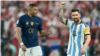 Kylian Mbappe e Leonel Messi