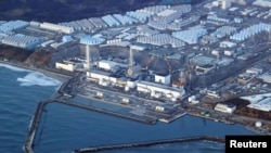 Pogled iz vazduha na nuklearnu elektranu Fukušima, 17. mart 2022. (Kyodo/Reuters) 