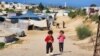 Most of the 2 million people in Gaza are displaced, living in camps or makeshift shelters such as this one in Khan Younis, Gaza, Nov. 12, 2024.