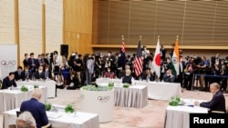 印太安全四方機制峰會2022年5月24日在東京召開。 （路透社）