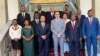 Governo de São Tomé e Príncipe com o Presidente da República (cen), São Tomé e Príncipe, 14 Novembro 2022