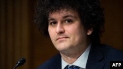 FILE - Samuel Bankman-Fried, founder and CEO of FTX, testifies during a Senate Committee on Agriculture, Nutrition and Forestry hearing in Washington, Feb. 09, 2022.