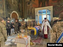 მიხეილ თევდორაძის პანაშვიდი კიევის წმინდა ვოლოდიმირის საკათედრო ტაძარში 16.12.2022