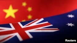 中國與澳大利亞國旗圖示