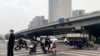 推特上的中國：北京橫額抗議“將成歷史篇章” 美參議員表達支持
