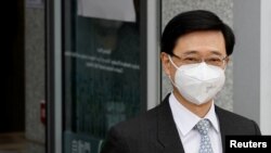 香港特首唯一侯選人李家超。(資料圖片)