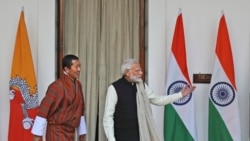 རྒྱ་གར་གྱི་ཕྱི་སྲིད་དྲུང་ཆེ་འབྲུག་ཡུལ་ལ་གཟིགས་བསྐོར་ཆེད་ཕེབས། 