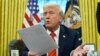  Trump Siyen Yon Dekrè Pou Mete Tarif Sou Asye Ak Aliminyòm