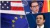  Sjedinjene Države i Evropska unija očekuju da će lideri Kosova i Srbije odabrati put smirivanja napetosti između dve strane (Foto:Reuters/VOA graphic)