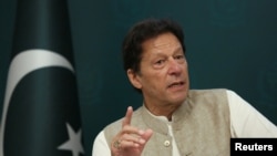 ပါကစ္စတန်ဝန်ကြီးချုပ် Imran Khan. (ဇွန် ၄၊ ၂၀၂၁)