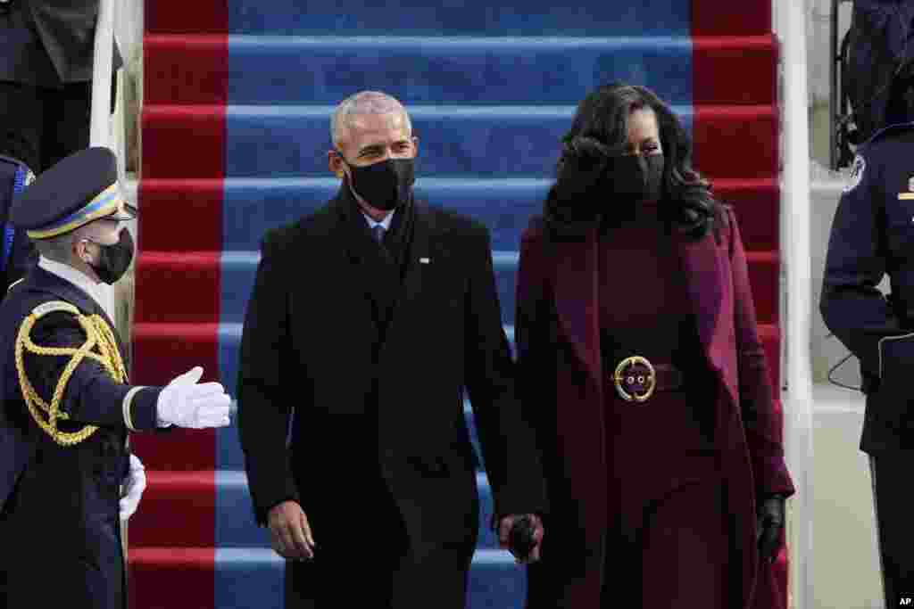Barack Obama and Michelle Obama