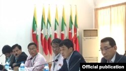 UNFC တိုင်းရင်းသားလက်နက်ကိုင်အဖွဲ့တွေနဲ့ NRPC တို့ ရန်ကုန်မြို့မှာ တွေ့ဆုံစဉ်က (၂၀၁၆)