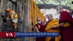 རྡོ་རྗེ་གདན་གྱི་བྱང་ཆུབ་མཆོད་རྟེན་ཆེན་མོར་གནས་གཟིགས།