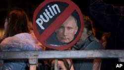 Protest protiv ruske invazije na Ukrajinu u Tel Avivu, 5. marta 2022. 