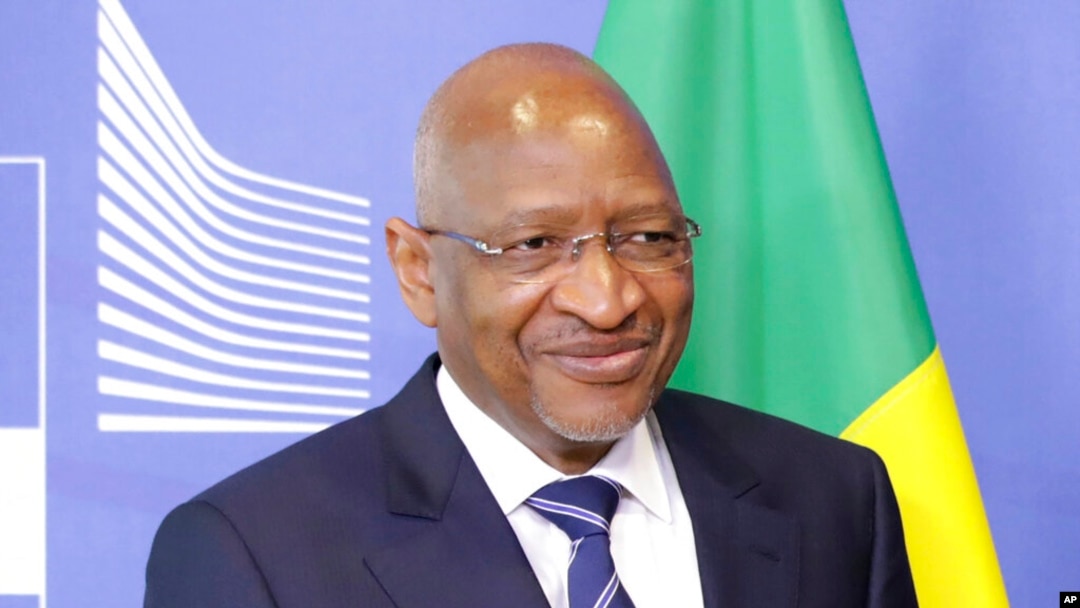 FILE — Mali's former Prime Minister Soumeylou Boubeye Maiga attends a meeting at EU headquarters in Brussels, June 28, 2018. 