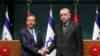 Cumhurbaşkanı Recep Tayyip Erdoğan ve İsrail Cumhurbaşkanı Isaac Herzog