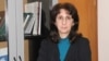 Seadet Jahangir of the Azadliq news outlet in Azerbaijan is seen in an undated photo from her Facebook page. 
