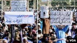 تصاویری از اعتراضات سراسری ۱۴۰۱ در زاهدان