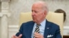 President Joe Biden speaks at the White House, Sept. 16, 2022, in Washington. 