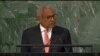 Presidente de Cabo Verde, José Maria Neves, discursa na Assembleia Geral das Nações Unidas, Nova Iorque, 21 Setembro 2022