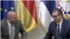 Vučić sa Sarazinom: Srbija podržava Berlinski proces