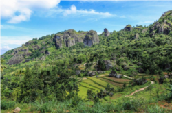 Lansekap kawasan ekowisata Nglanggeran. (Foto: Courtesy/Pokdarwis Nglanggeran)