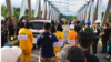 Rekonstruksi kasus pembunuhan dan mutilasi di Mimika, Timika, Papua digelar Sabtu (3/9). (Foto: Courtesy/Gustaf Kawer)