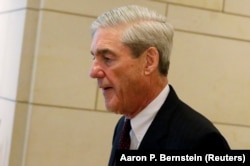 U.S. -- Special Counsel Robert Mueller departs after briefing the U.S. House Intelligence Committee on his investigation of potential collusion between Russia and the Trump's campaign on Capitol Hill in Washington, June 20, 2017.
