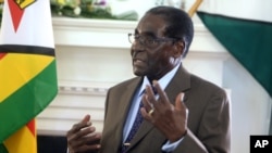 UMongameli Robert Muabe.