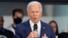 Presiden AS Joe Biden berbicara dalam sebuah acara di Washington, DC hari Rabu, 10 Juli 2024.
