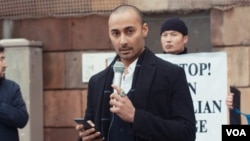 於瑞典獲政治庇護的香港抗爭者 Narayan Liu (由被訪者提供)