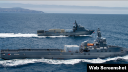 參加2022環太軍演的美國海軍無人戰艦。 （美國海軍圖片，US Navy photo）