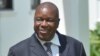 FILE: Christopher Mutsvangwa, Zimbabwe Deputy Minister of Foreign Affairs, Washington, DC, August 4, 2014. (Sebastian Mhofu/VOA)