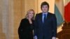 Argentina's Milei receives Italian citizenship during Rome visit, source says