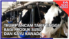 Trump Ancam Tarif Tinggi bagi Produk Susu dan Kayu Kanada 