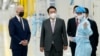 سفر رئیس جمهوری آمریکا به کره‌جنوبی؛ بایدن از کارخانه سامسونگ بازدید کرد