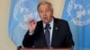 ကုလသမဂ္ဂ အတွင်းရေးမှူးချုပ် Antonio Guterres. (စက်တင်ဘာ ၂၀၊ ၂၀၂၁)
