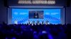 Donald Trump discursa remotamente, para os líderes em Davos