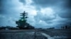 在南中國海執行例行任務的美國海軍羅納德.里根號（USS Ronald Reagan）航空母艦。（2021年6月14日）