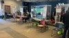 Voters Turn Out to Local Polling Stations to Vote on Election Day in the United States