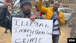 South Africa protest over illegal immigrants