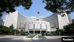 資料照：中國央行中國人民銀行總部