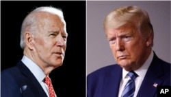 Verovatni predsednički kandidat demokrata Džo Bajden i predsednik SAD Donald Tramp
