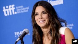 Aktris AS, Sandra Bullock lahir di Arlington, Virginia di pinggiran Washington DC pada 26 Juli 1964 (foto: dok). 